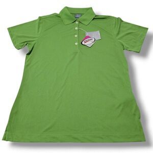 New Page & Tuttle Top Size SM Golf Polo Shirt Cool Swing Micro Tech Performance